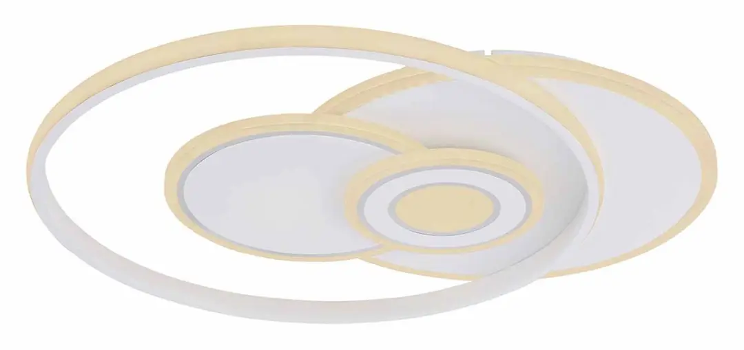 Globo Roderick Plafondlamp - 46cm Wit Metaal LED