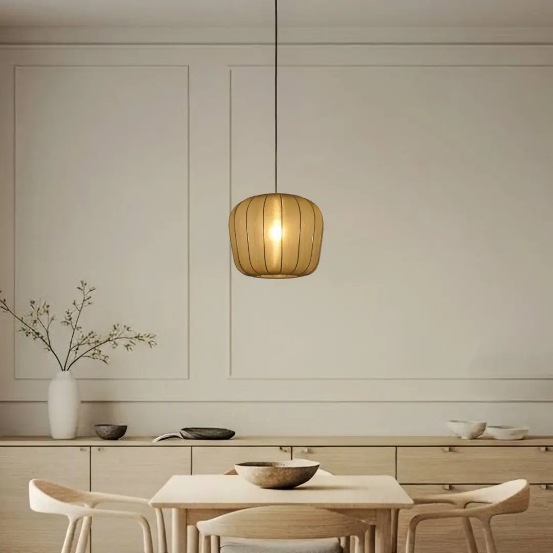 Lindby Hanglamp 1 Licht E27 - 30 cm - Zwart
