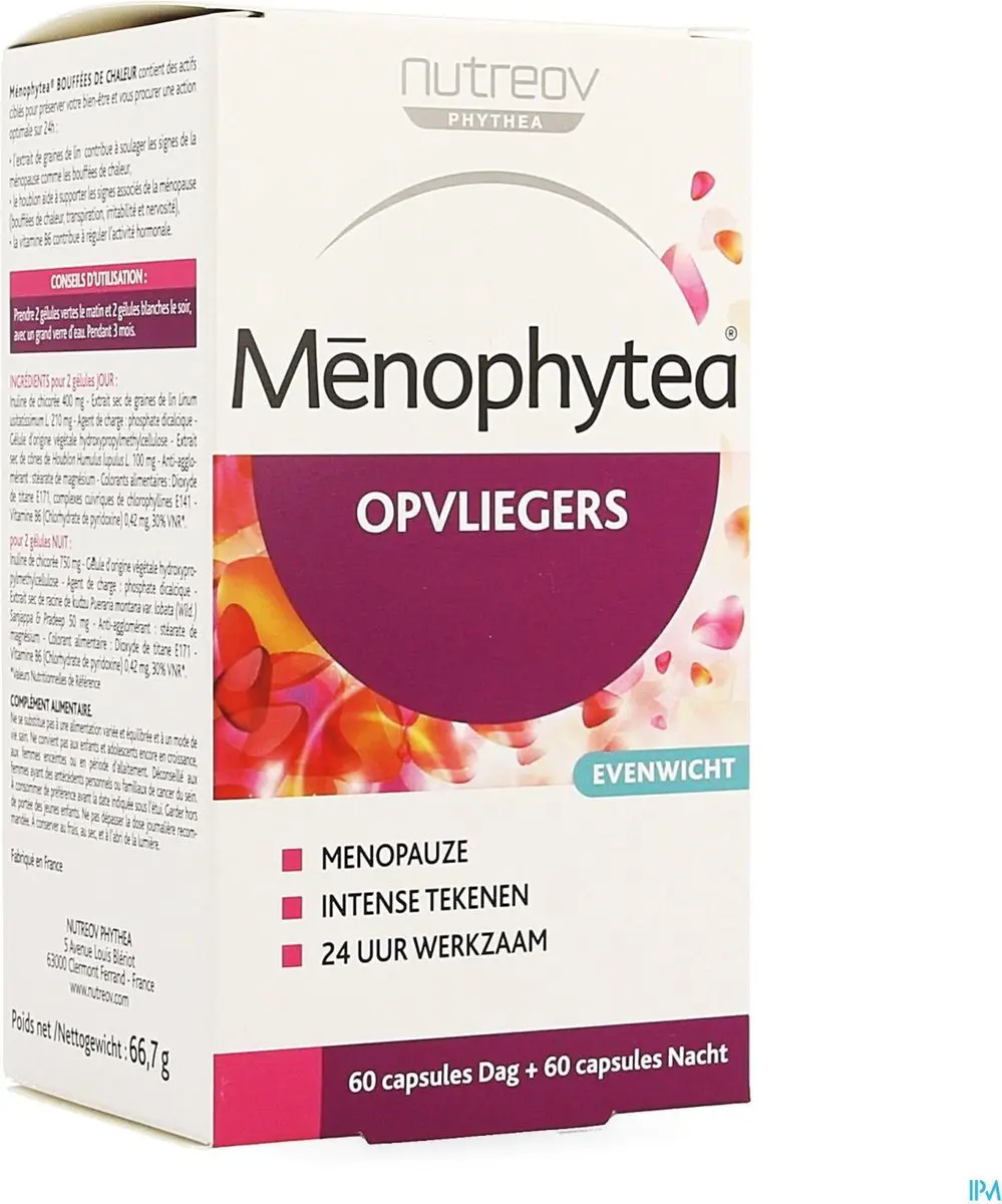 Nutreov Menophytea Opvliegers Caps 120 - 66ml