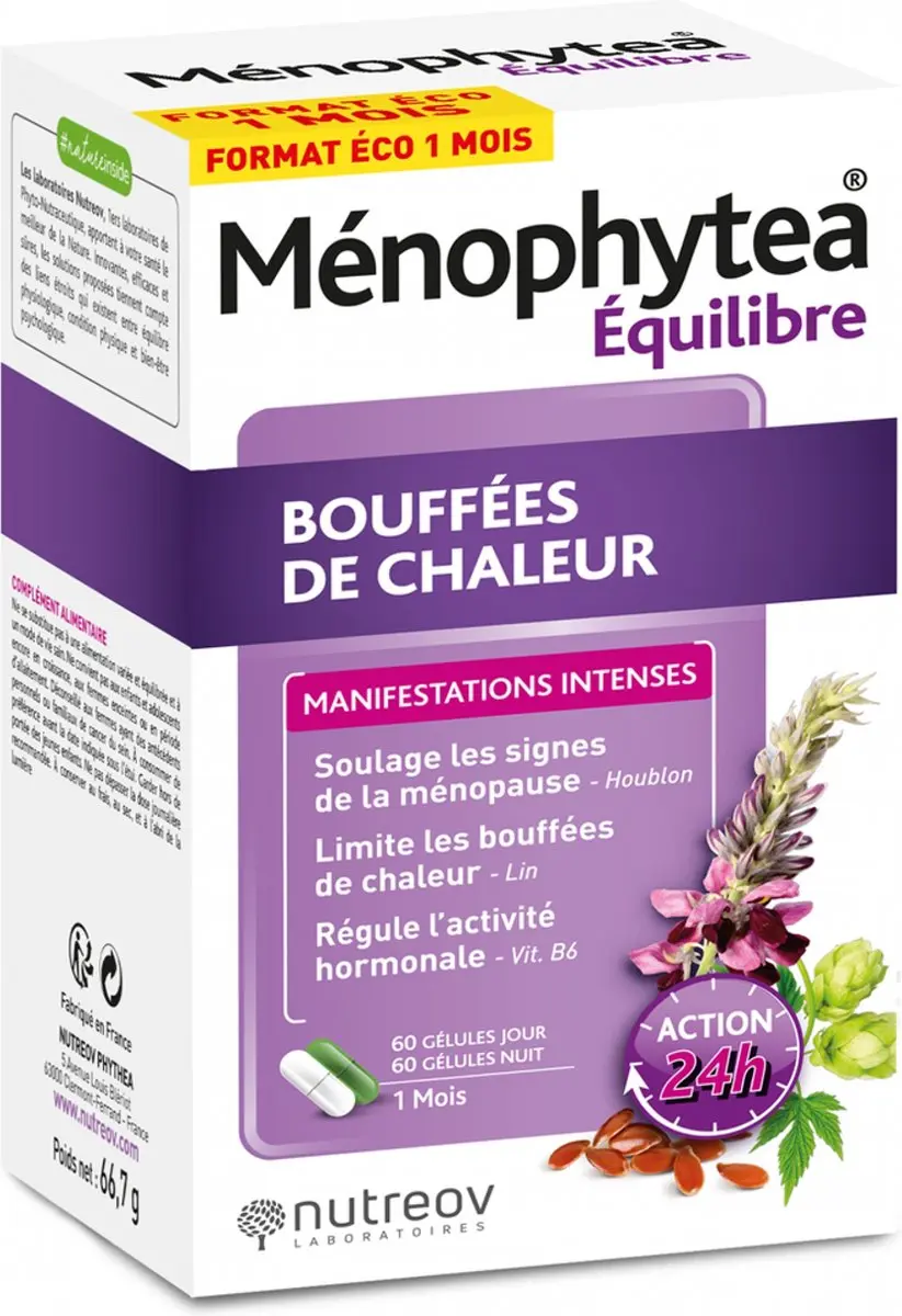 Nutreov Menophytea Opvliegers Caps 120