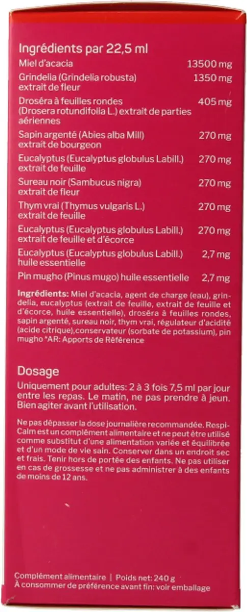 Nutrisan Respicalm Siroop 200ml