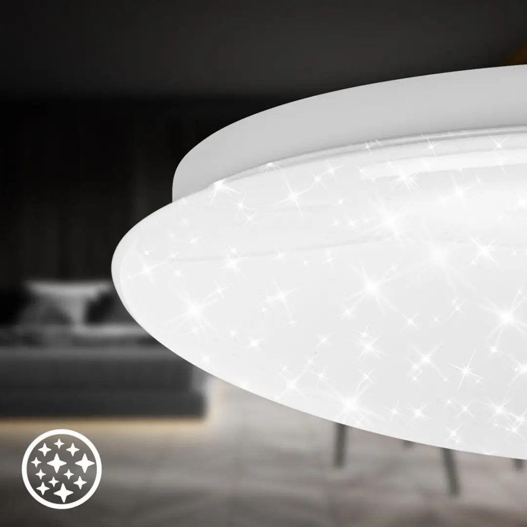 Briloner Lumenia Plafondlamp Ø28cm - 4000K Wit