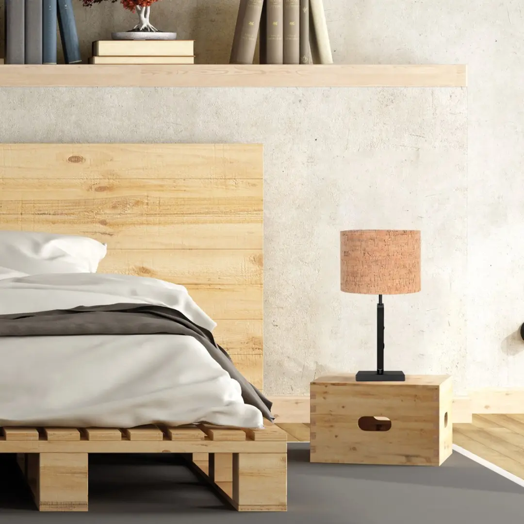 Steinhauer Stang Familie 3084ZW Tafellamp - 40W - Zwart