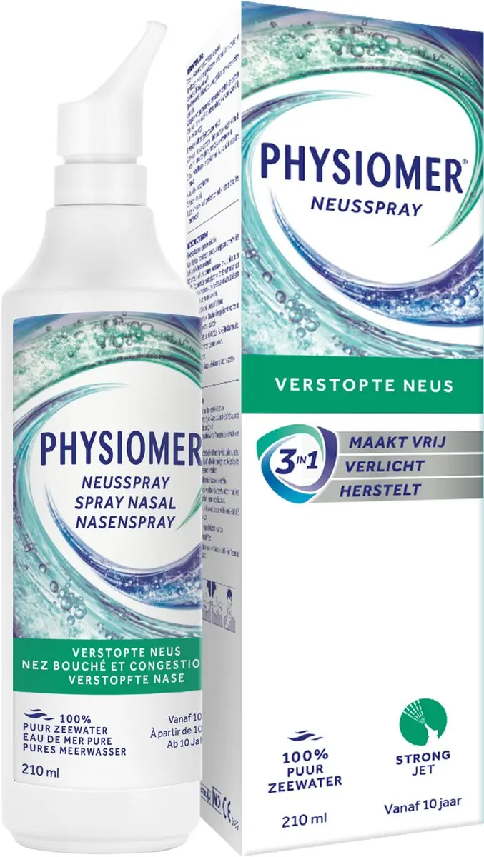 Physiomer Strong Jet 3-in-1 Neusspray 210ml