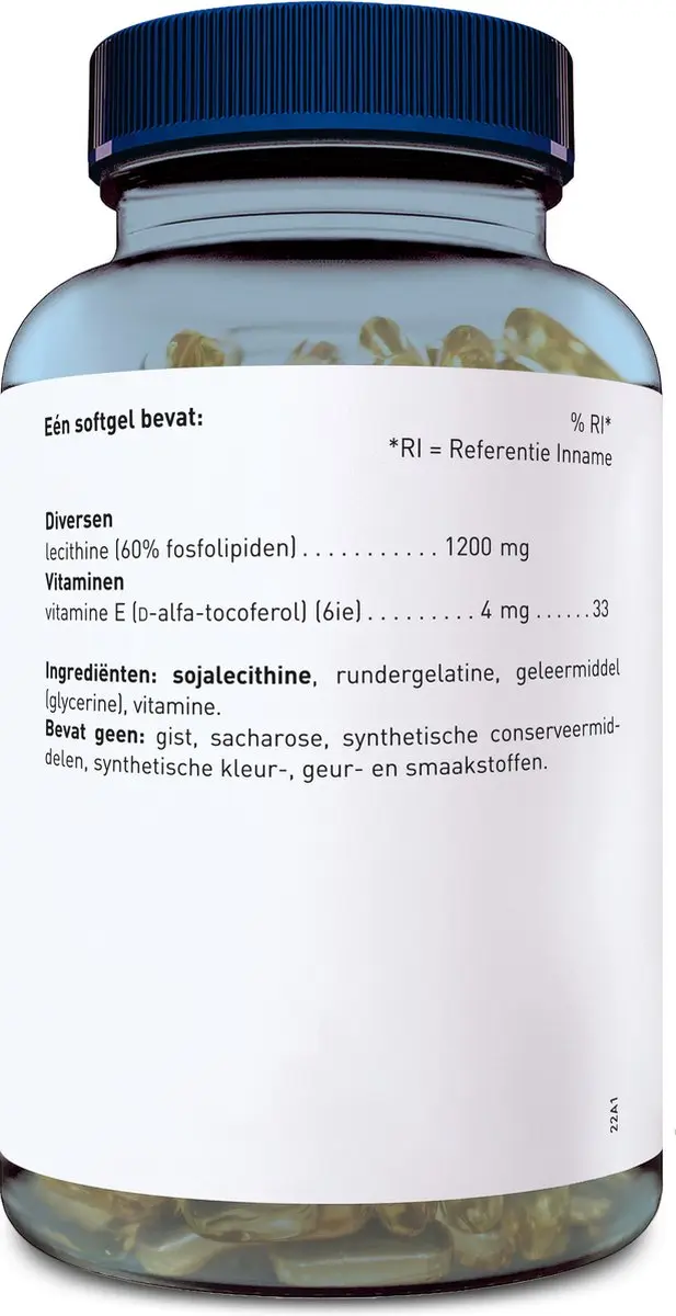 Orthica Lecithine-1200 Softgels - 90 Stuks