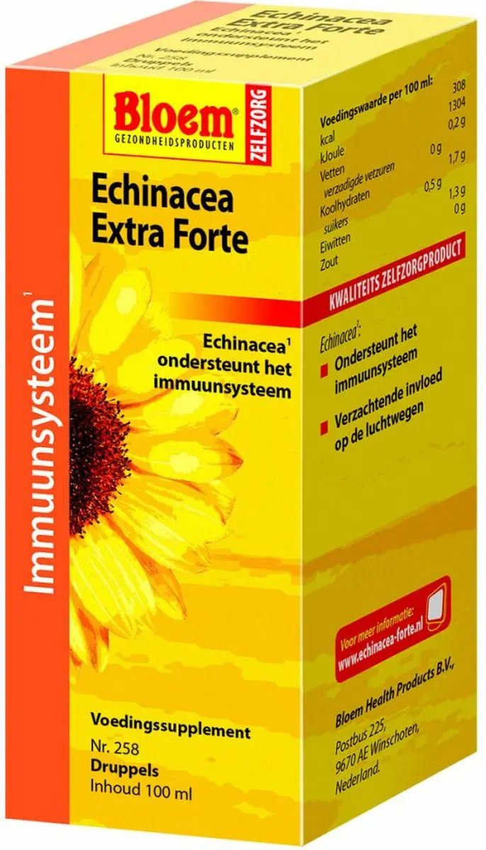 Bloem Echinacea Extra Forte Druppels 100ml
