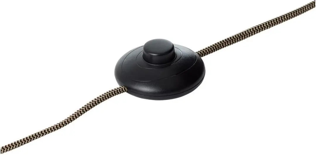 Brilliant PLOW Staande Leeslamp - 2x10W - Zwart/Bruin