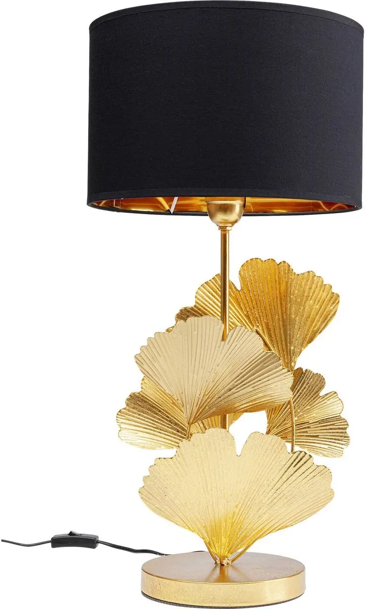 Kare Tafellamp Flores Gold
