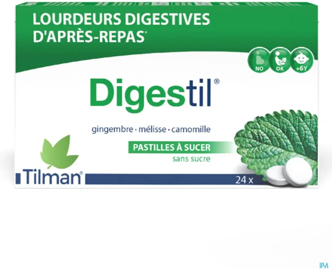 Tilman Digestil Maagtabletten 24 Stuks