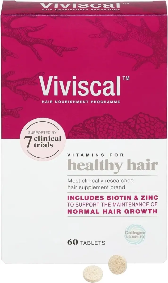 Viviscal Vrouw Haargroei Supplement 60 Stuks