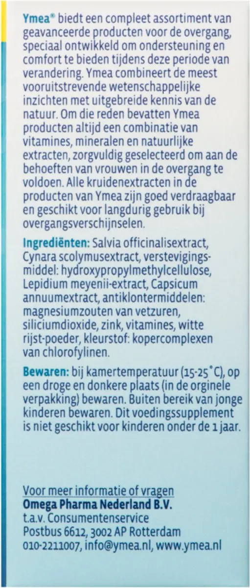 Ymea Overgang 8-in-1 Capsules - 256g (4x64)
