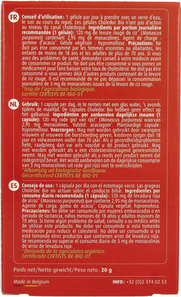 Trenker Choledoc Bio 90 Capsules