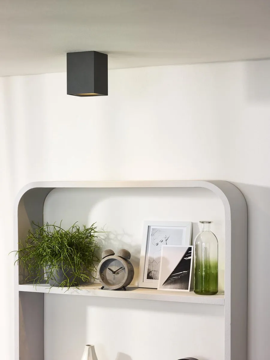 Lucide BENTOO-LED Plafondspot LED 5W 3000K - Grijs