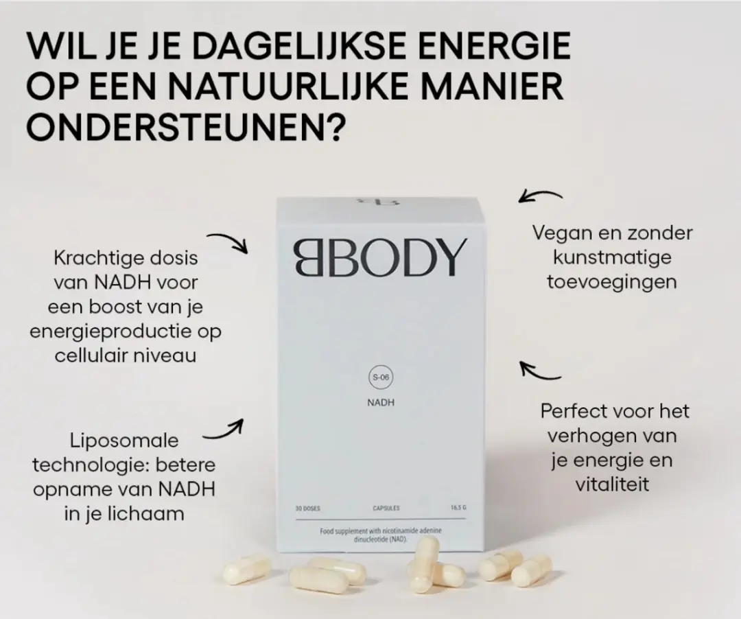 BBODY NADH Capsules 30 Stuks