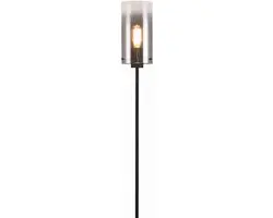 Freelight Ventotto Vloerlamp - 40W - Smoke/Zwart