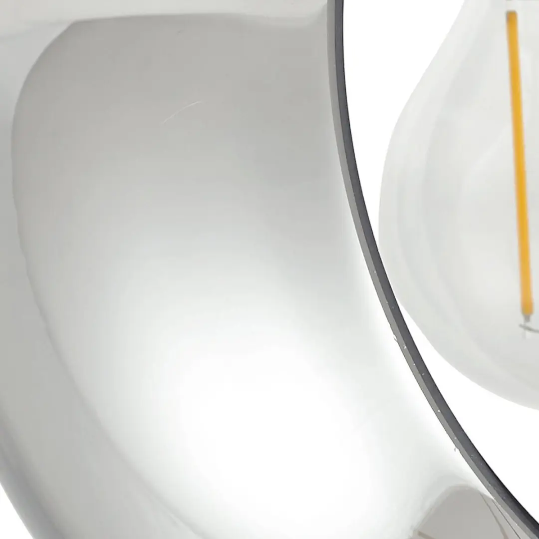 Lindby Plafondlamp 1 Licht - Ø20cm - Rookgrijs/Zwart - afbeelding 6 van 6