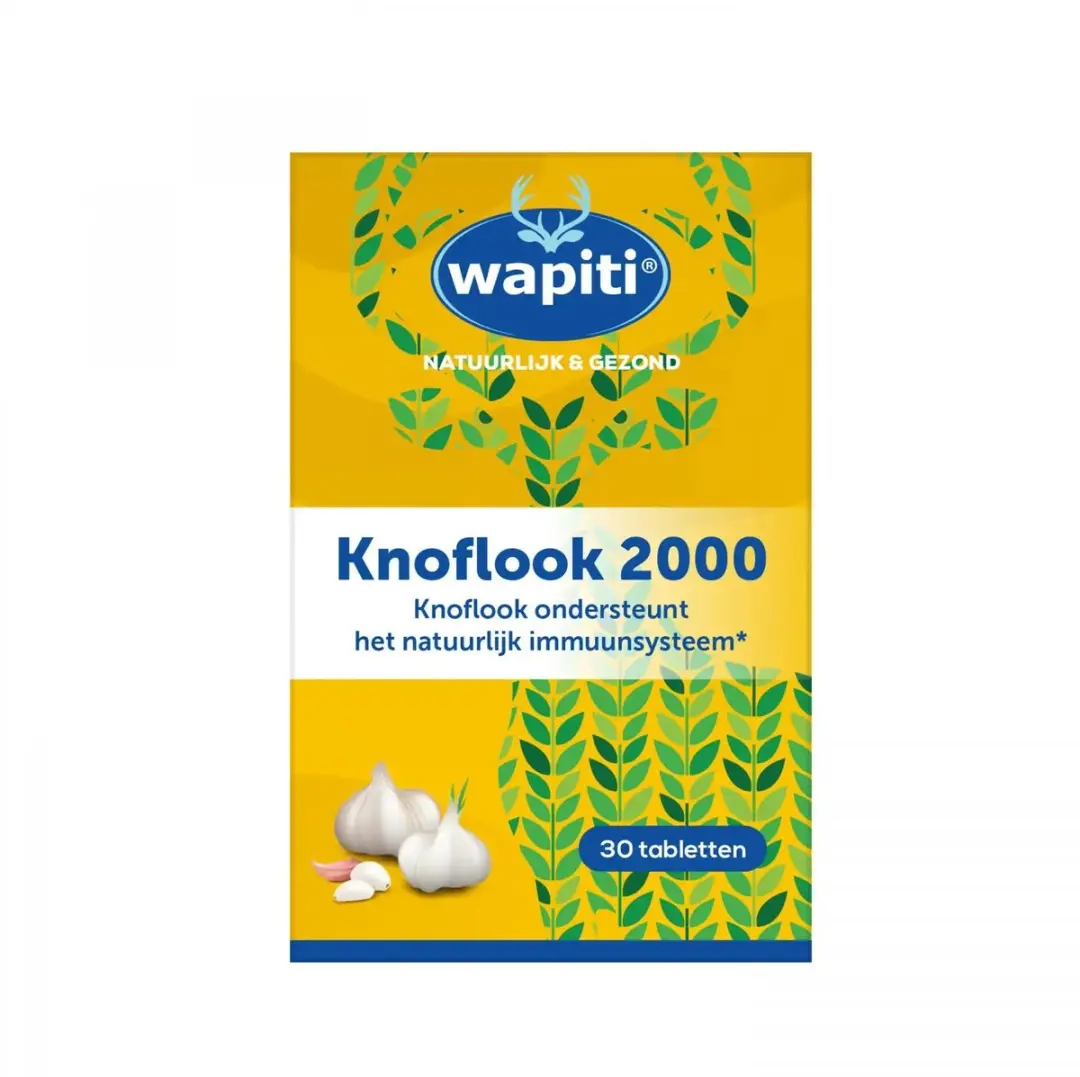 Wapiti Knoflook 2000 - 30 Tabletten