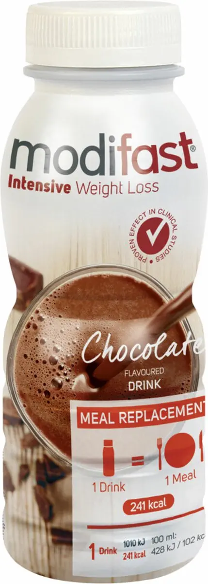 Modifast Intensive Drink Chocolade - 4x236ml