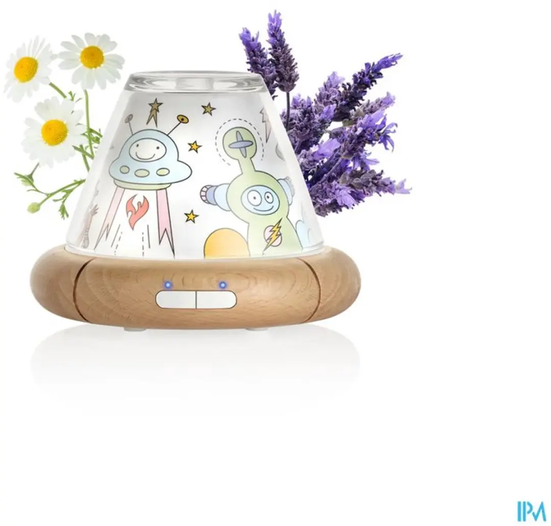 Puressentiel ELIO Ultrasone Luchtbevochtiger Diffuser - Hout