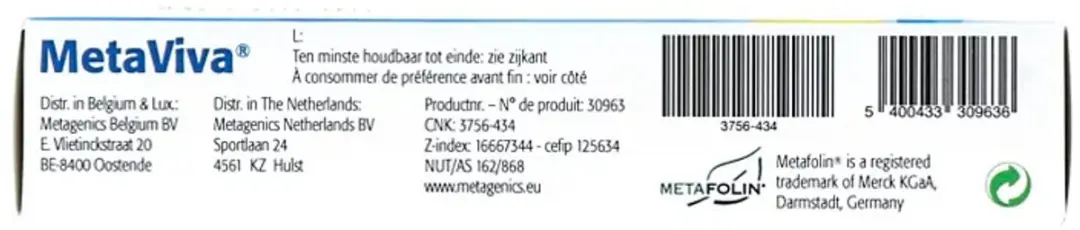 Metagenics MetaViva V2 - 30ml