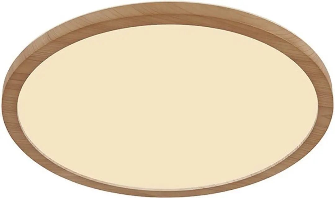Globo Sapana LED Plafondlamp - 1 Lichtpunt - Ø29,5cm - Hout - 3000K