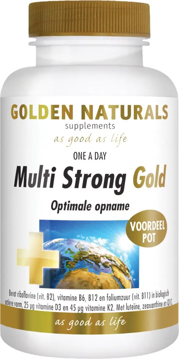 Golden Naturals Multi Gold Tabletten 180 Stuks