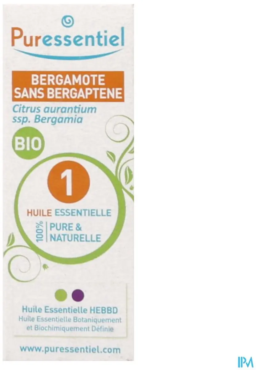 Puressentiel Bergamot Bio Essentiële Olie 10ml - afbeelding 6 van 6