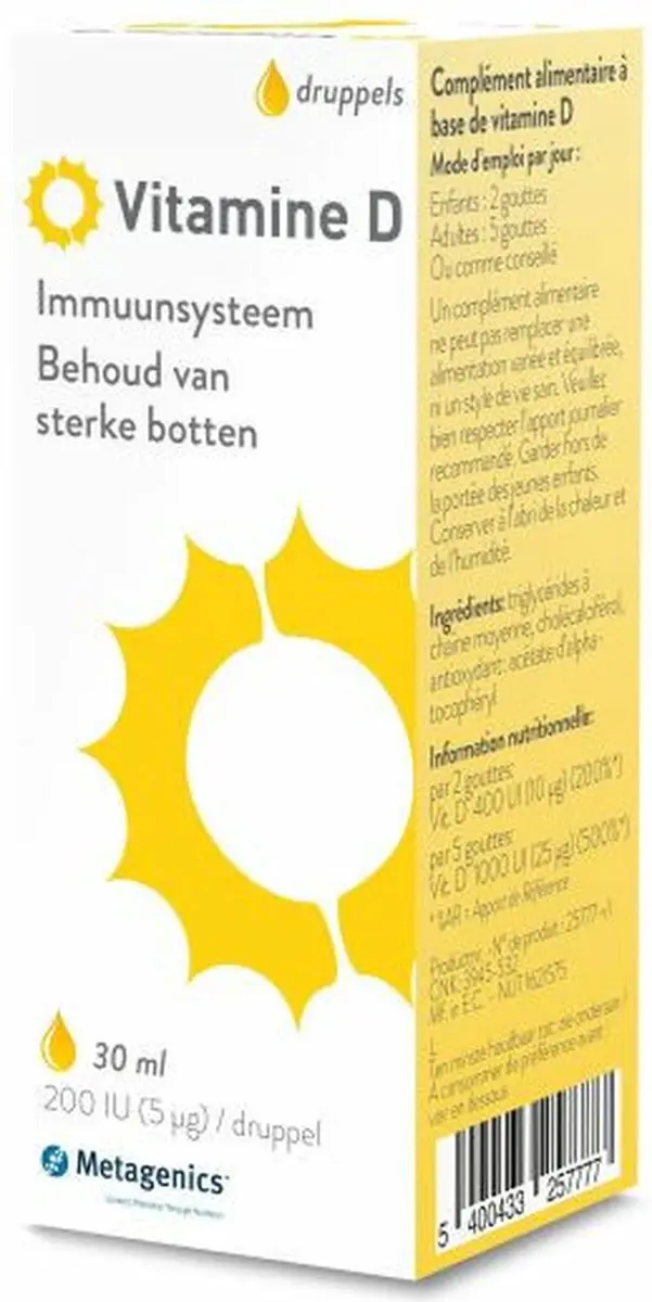 Metagenics Vitamine D3 Liquid 30ml