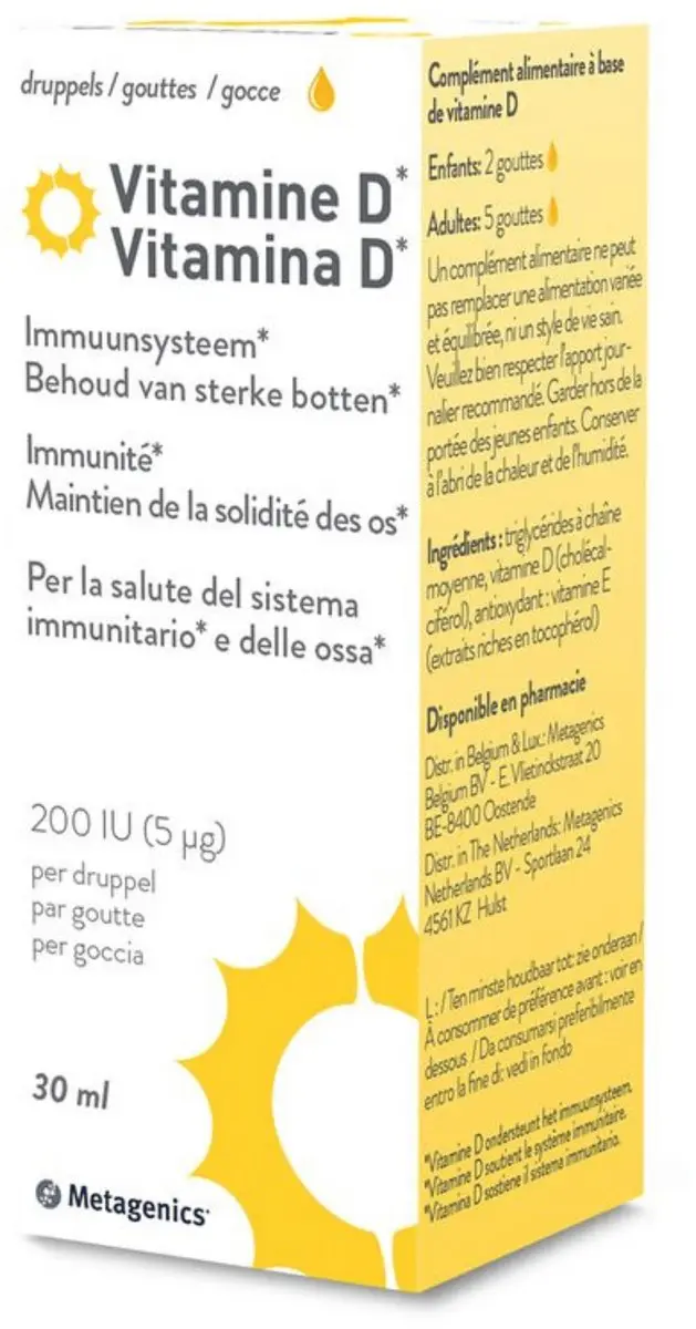 Metagenics Vitamine D3 Liquid 30ml