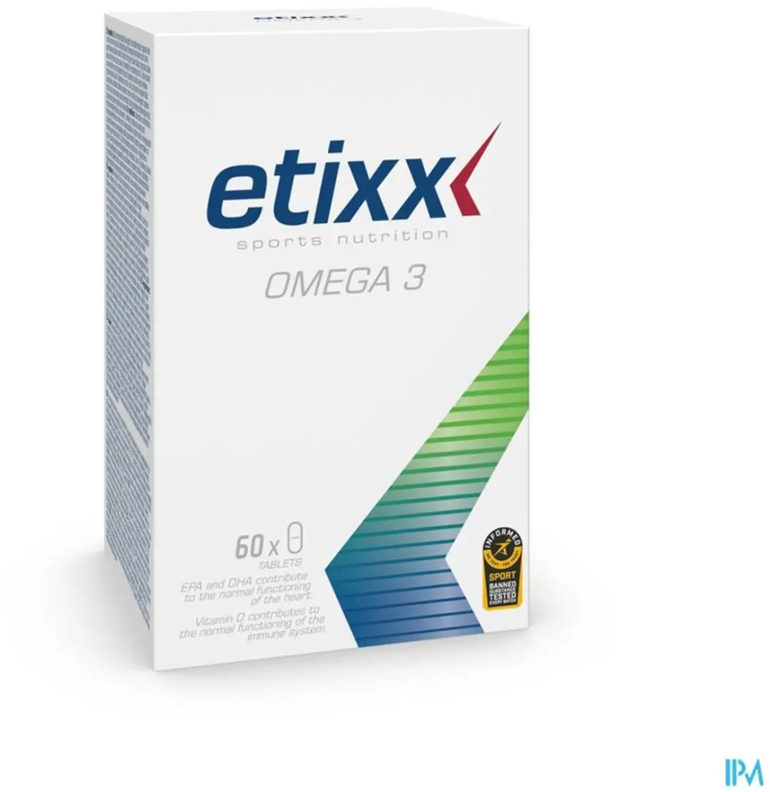 Etixx Omega 3 Triglyceriden 60 tabletten