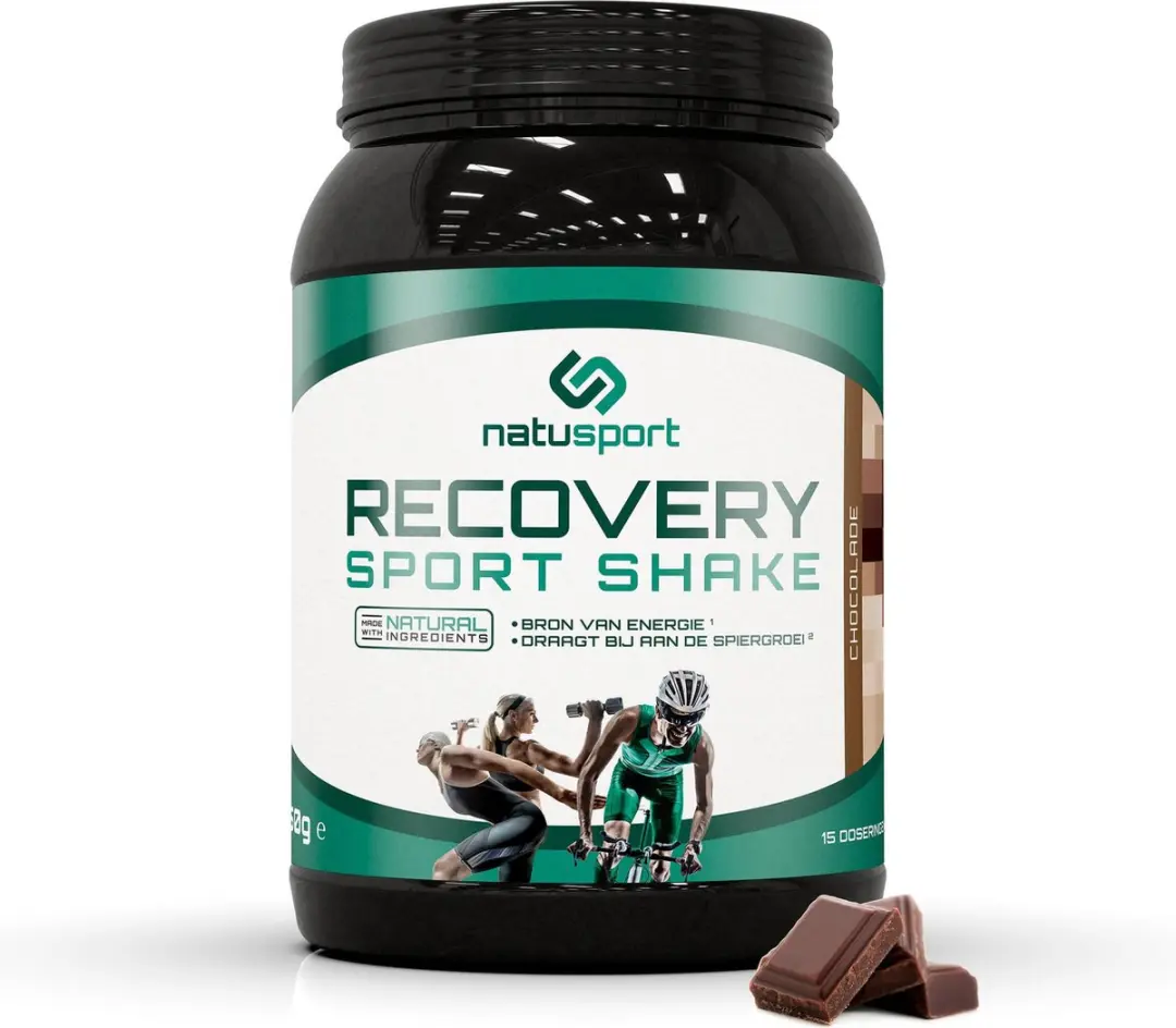 Natusport Recovery Sport Shake Chocolade 750g