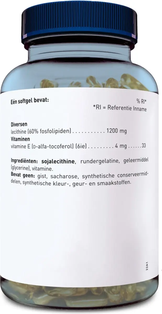 Orthica Lecithine-1200 2x90 Softgels - 180g