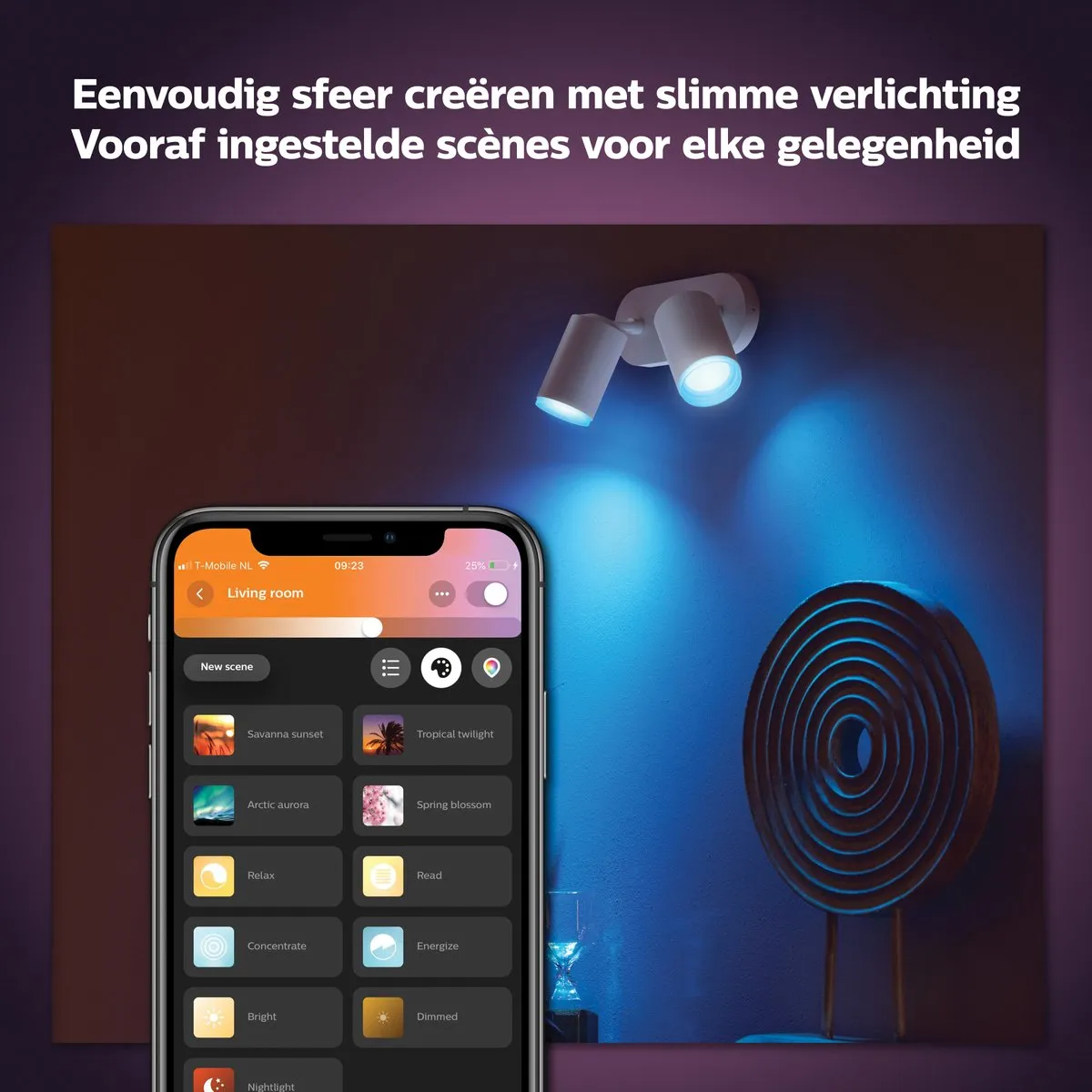Philips Hue Fugato Opbouwspot 2-spots RGBW - Wit