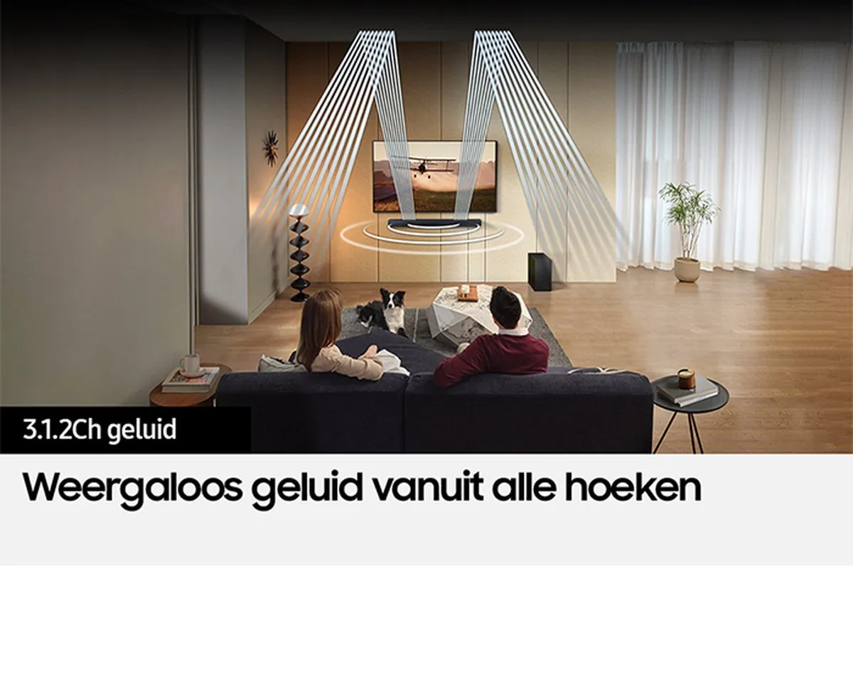 Samsung HW-Q700C Soundbar - met Subwoofer - Zwart