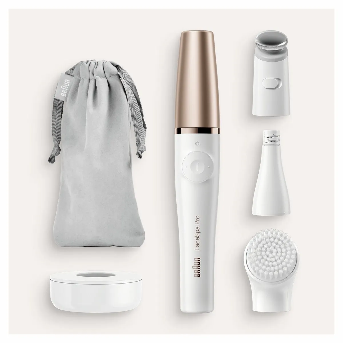 Braun FaceSpa Pro 911 Epilator - 4 Opzetstukken