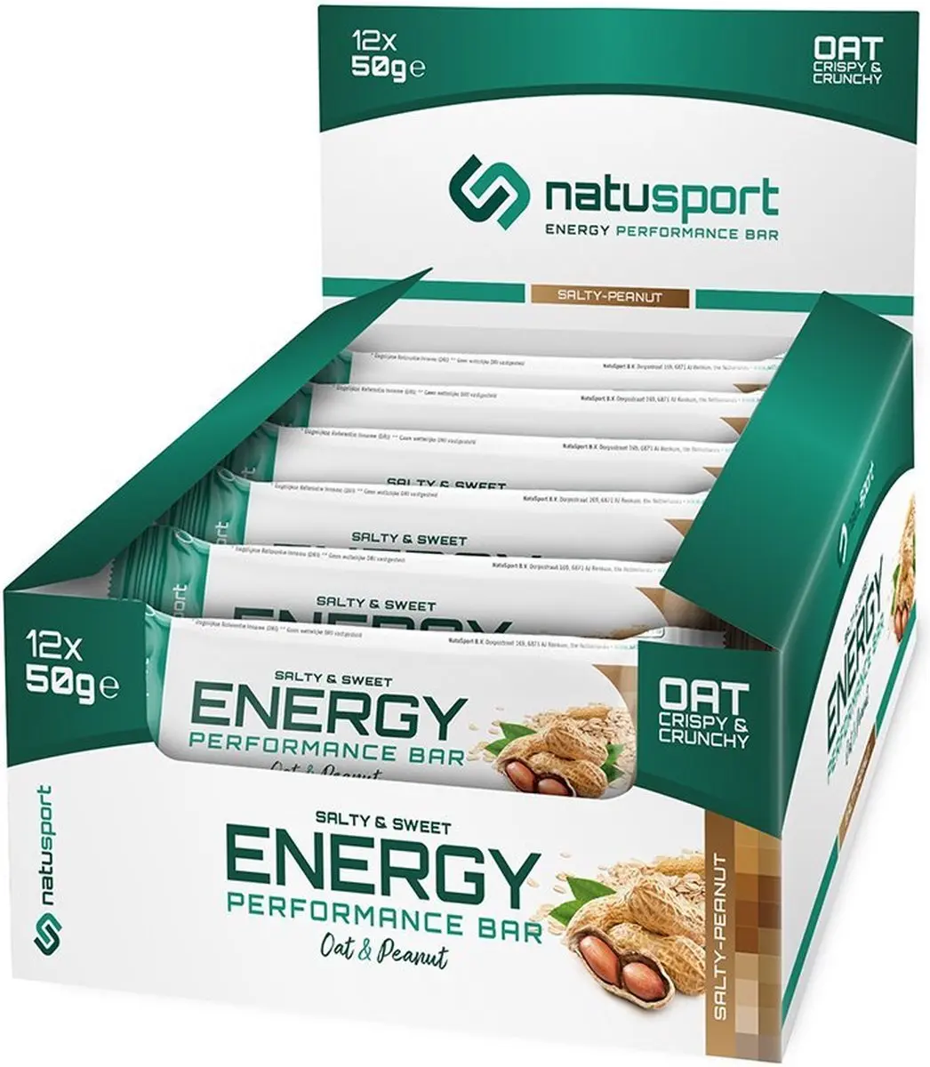 Natusport Energy Performance Bar Salty Peanut