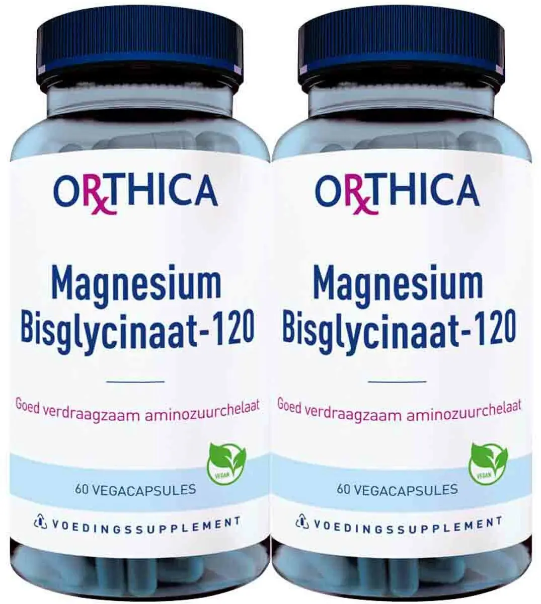 Orthica Magnesium Bisglycinaat 120 - 120 Capsules