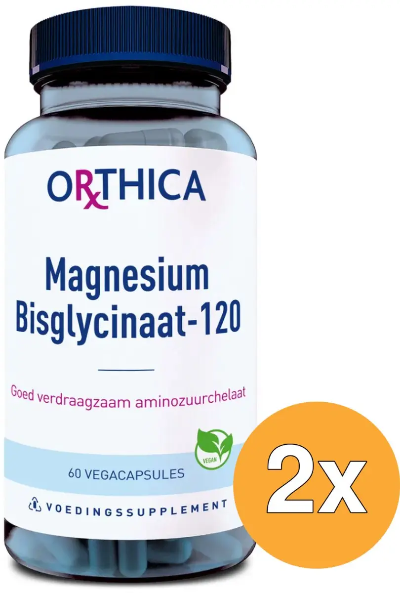 Orthica Magnesium Bisglycinaat 120 - 120 Capsules