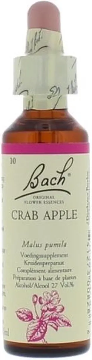 Bach Flower Crab Apple Voedingssupplement 20ml