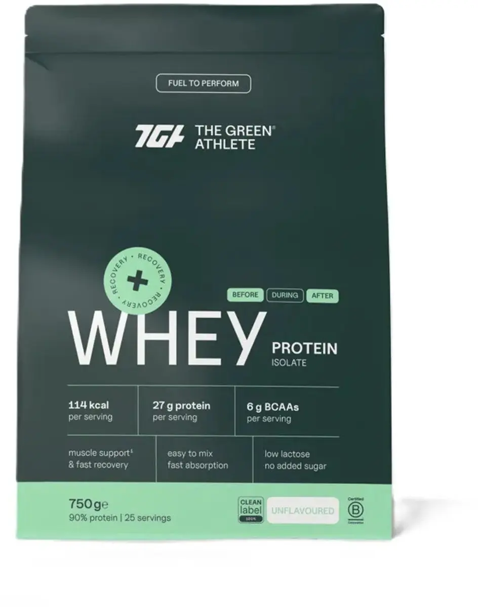 The Green Athlete Whey Protein Isolate 750g