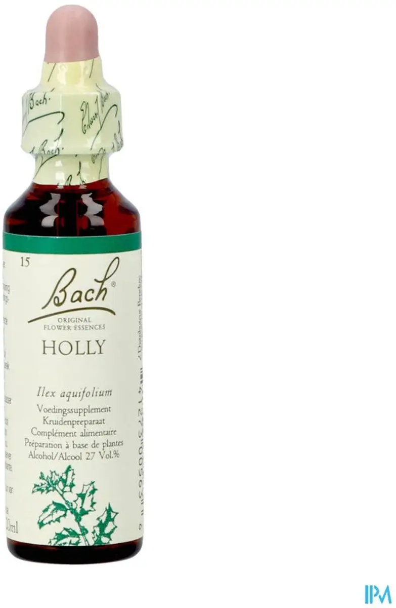 Bach Holly Hulst Voedingssupplement 20ml - afbeelding 6 van 6