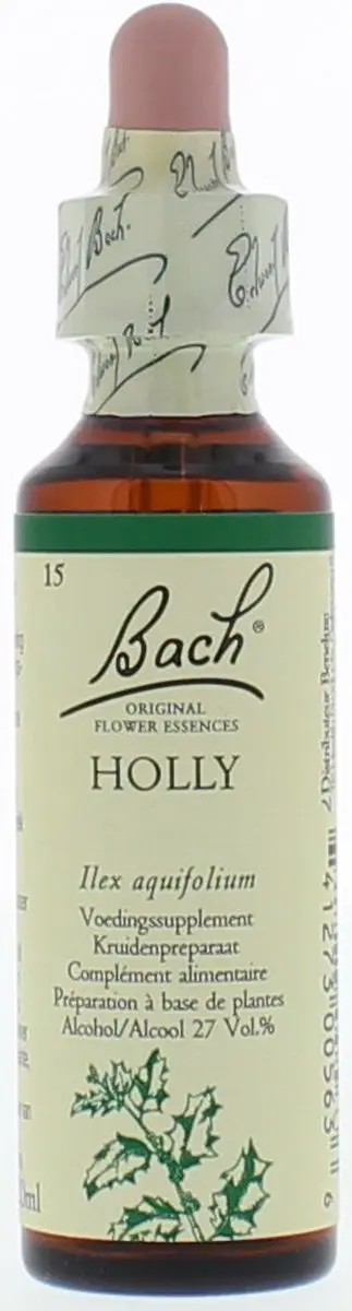 Bach Holly Hulst Voedingssupplement 20ml