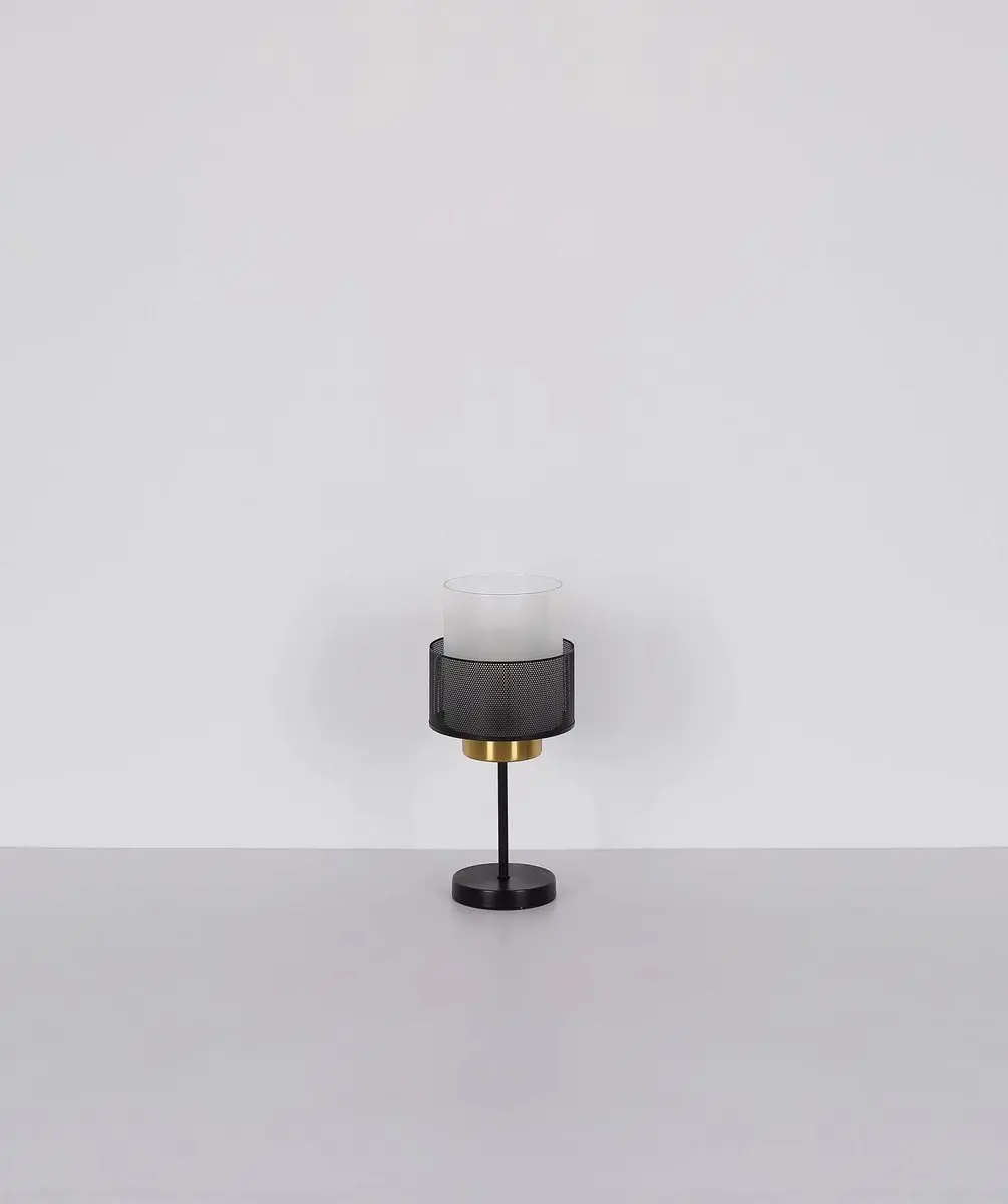 Globo Olga Tafellamp - Zwart - Ø18cm - E27