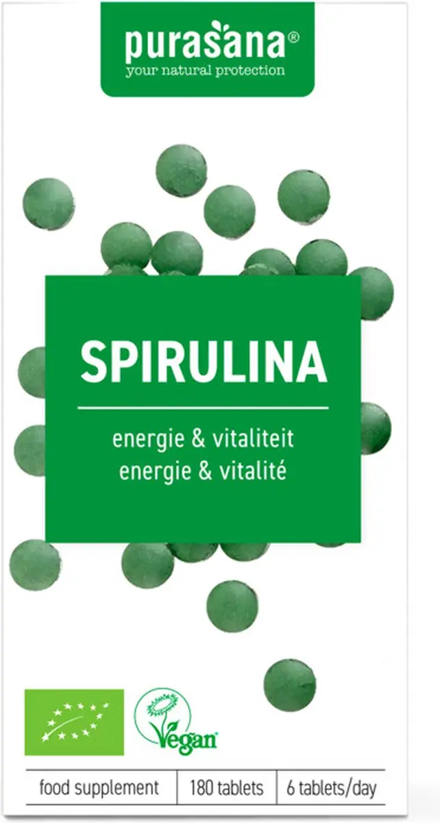 Purasana Spirulina 180 tabletten
