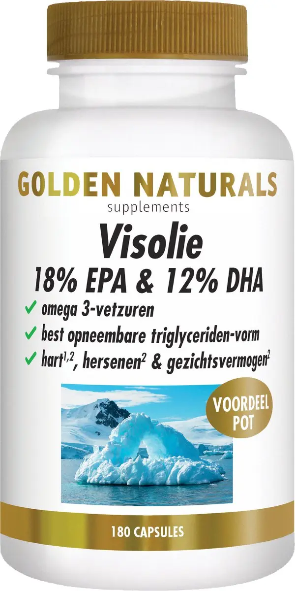 Golden Naturals Visolie 180 Softgels