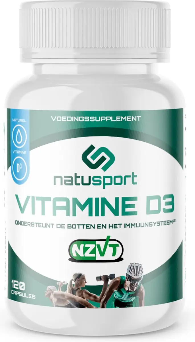 Natusport Vitamine D3 NZVT Gecertificeerd
