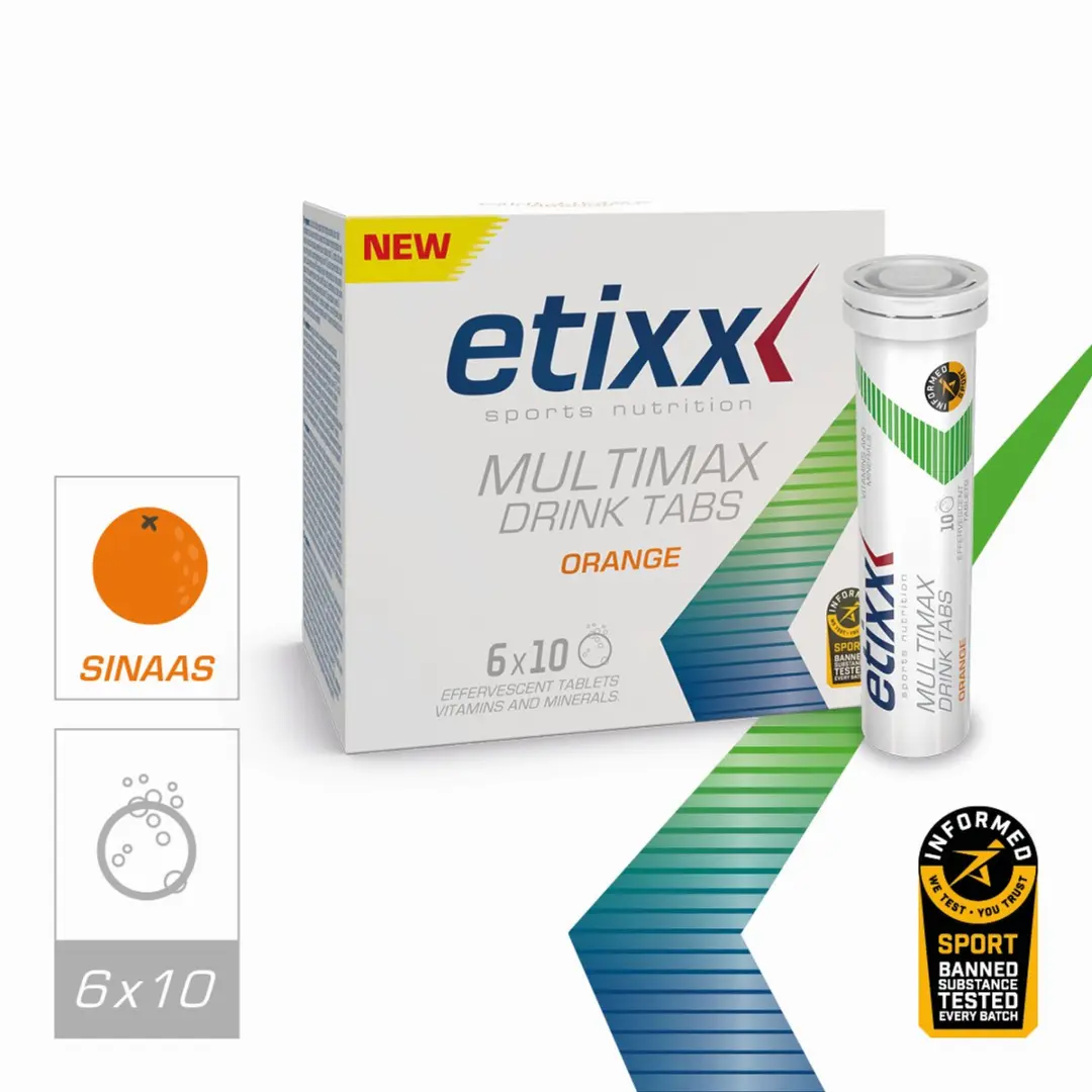 Etixx Multimax Drink Tabs Multivitaminen 60 Stuks