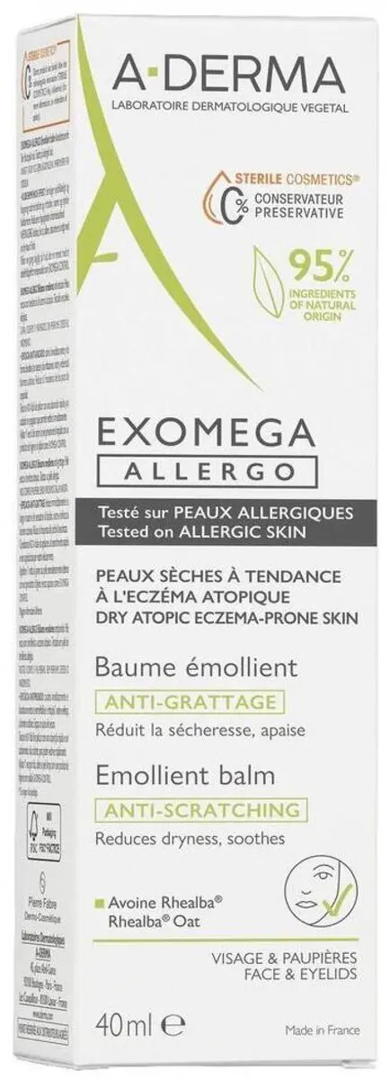A-derma Exomega Allergo Anti-kras Balsem 40ml