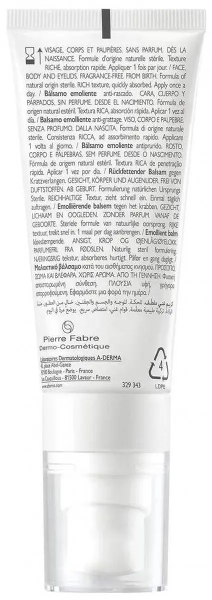 A-derma Exomega Allergo Anti-kras Balsem 40ml