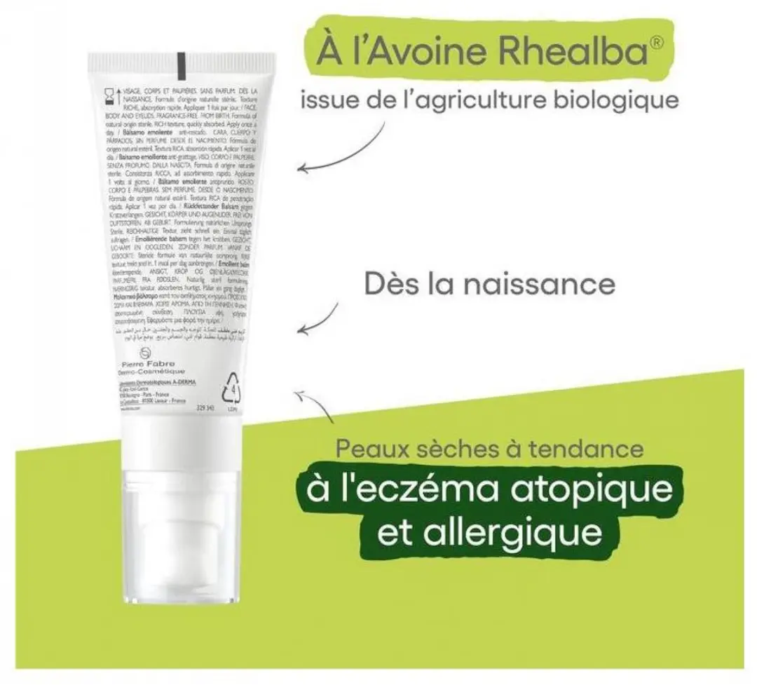 A-derma Exomega Allergo Anti-kras Balsem 40ml